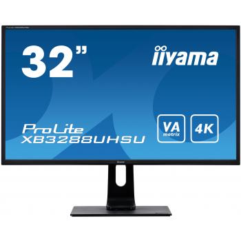 ProLite XB3288UHSU-B1 LED display 80 cm (31.5") 3840 x 2160 Pixeles 4K Ultra HD Negro - Imagen 1