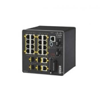 IE-2000-16TC-G-L switch Gestionado Fast Ethernet (10/100) Negro - Imagen 1