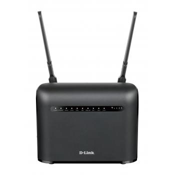 AC1200 router inalámbrico Gigabit Ethernet Doble banda (2,4 GHz / 5 GHz) 3G 4G Negro - Imagen 1