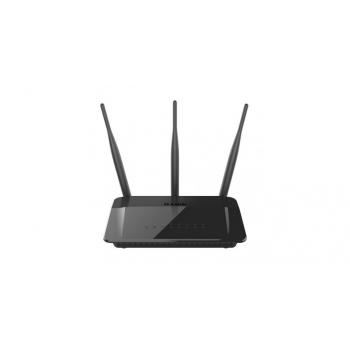 DIR-809 router inalámbrico Ethernet rápido Doble banda (2,4 GHz / 5 GHz) Negro - Imagen 1