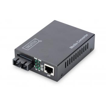 Convertidor de medios Fast Ethernet RJ45 / SC - Imagen 1
