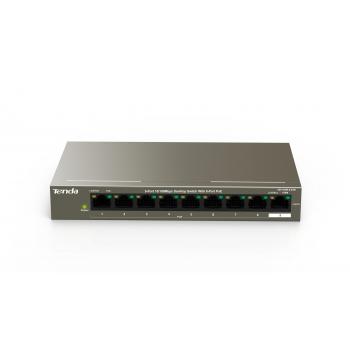 TEF1109P-8-63W Fast Ethernet (10/100) Energía sobre Ethernet (PoE) Negro - Imagen 1
