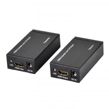 EW3715 extensor audio/video Transmisor y receptor de señales AV Negro - Imagen 1