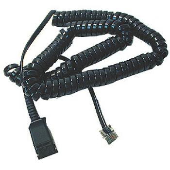 27190-01 cable telefónico Negro - Imagen 1