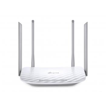 Archer C50 router inalámbrico Doble banda (2,4 GHz / 5 GHz) Ethernet rápido Gris, Blanco - Imagen 1