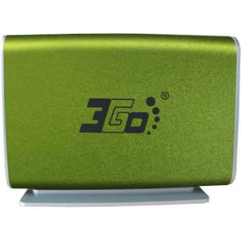 CAJA EXTERNA HDD 3.5" SATA-USB 3GO VERDE LIMA - Imagen 1