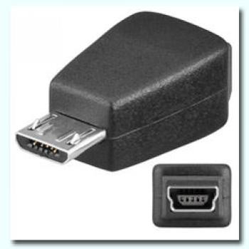 ADAPTADOR MINI USB (5PIN) H - MICRO B MACHO - Imagen 1
