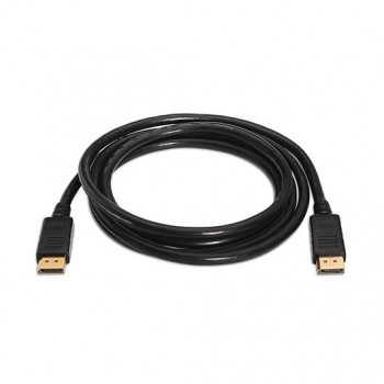 CABLE DISPLAY PORT M M 3M AISENS NEGRO