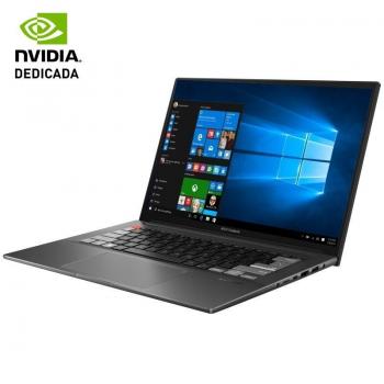 Portátil Asus VivoBook Pro 14X OLED M7400QC-KM018T Ryzen 7 5800H/ 16GB/ 512GB SSD/ GeForce RTX 3050/ 14'/ Win10 - Imagen 1