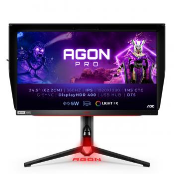 AG254FG pantalla para PC 62,2 cm (24.5") 1920 x 1080 Pixeles Full HD LED Negro, Rojo - Imagen 1