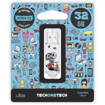 TEC4002-32 unidad flash USB 32 GB USB tipo A 2.0 Multicolor - Imagen 1