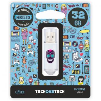 TEC4008-32 unidad flash USB 32 GB USB tipo A 2.0 Multicolor - Imagen 1