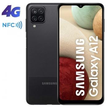 Smartphone Samsung Galaxy A12 3GB/ 32GB/ 6.5'/ Negro - Imagen 1
