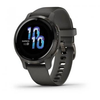 Smartwatch Garmin Venu 2S Notificaciones/ Frecuencia Cardíaca/ GPS/ Negro y Gris Pizarra - Imagen 1