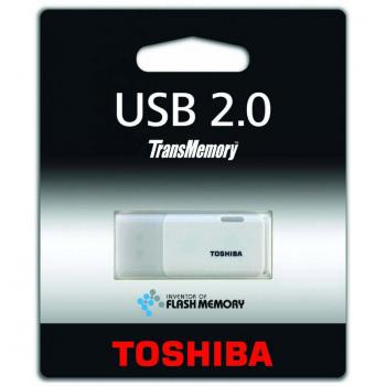MEMORIA USB TOSHIBA HAYABUSA 64 GB BLANCA U202 - Imagen 1