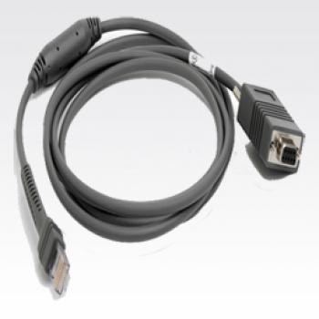 RS232 Cable cable de señal 2,1 m Gris - Imagen 1