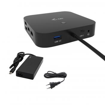USB-C HDMI DP Docking Station with Power Delivery 65W + Universal Charger 77 W - Imagen 1