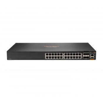 Aruba 6200F 24G 4SFP+ Gestionado L3 Gigabit Ethernet (10/100/1000) 1U Negro - Imagen 1