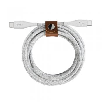 BOOST CHARGE cable USB 1,2 m USB C Blanco - Imagen 1