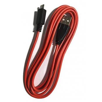 14201-61 cable USB USB 2.0 USB A Micro-USB A Negro, Rojo - Imagen 1