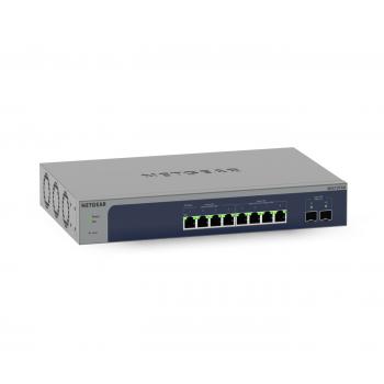MS510TXM switch Gestionado L2/L3/L4 10G Ethernet (100/1000/10000) Gris, Azul - Imagen 1
