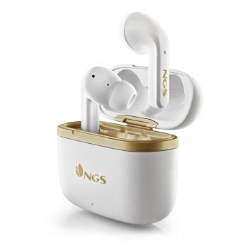 ARTICA TROPHY Auriculares Inalámbrico Dentro de oído Calls/Music USB Tipo C Bluetooth Oro, Blanco - Imagen 1