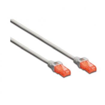 DK-1617-005 cable de red 0,5 m Cat6 U/UTP (UTP) Gris - Imagen 1