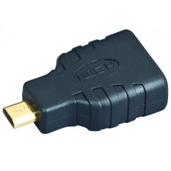 ADAPTADOR GEMBIRD HDMI A HDMI MICRO HEMBRA MACHO - Imagen 1
