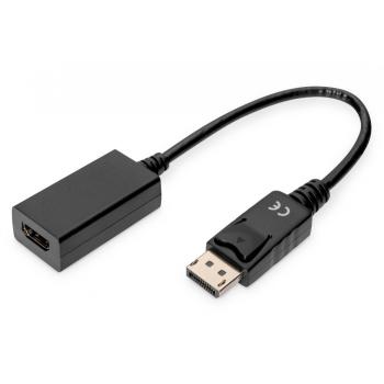 CONVERSOR DIGITUS DisplayPort DP - HDMI tipo A M/H 0,15m DP 1.1a CE sw - Imagen 1