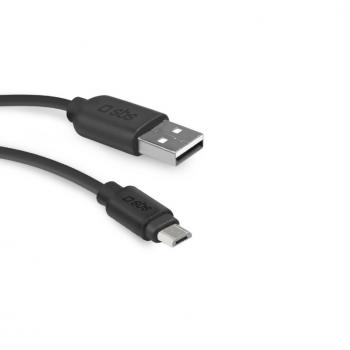 CABLE CARGA Y DATOS SBS USB A MICRO-USB 2M - Imagen 1