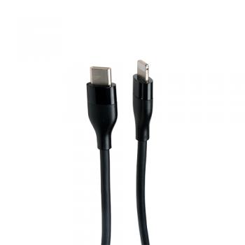 V7USBCLGT-1M cable USB USB 2.0 USB C Lightning Negro - Imagen 1