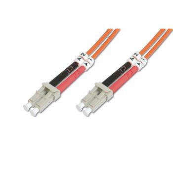 Cable de conexión multimode de fibra óptica, LC/LC - Imagen 1