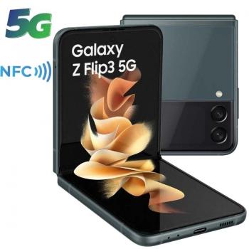 Smartphone Samsung Galaxy Z Flip3 8GB/ 128GB/ 6.7'/ 5G/ Verde - Imagen 1
