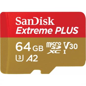 64GB Extreme Plus microSDXC memoria flash Clase 10 - Imagen 1