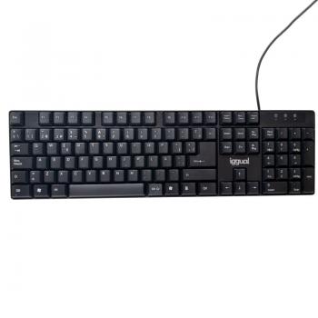 IGG317501 teclado USB QWERTY Negro - Imagen 1