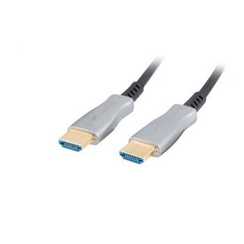 CA-HDMI-20FB-0500-BK cable HDMI 50 m HDMI tipo A (Estándar) Negro, Plata - Imagen 1