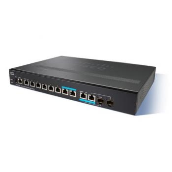 Small Business SG350-8PD Gestionado L2/L3 Gigabit Ethernet (10/100/1000) Energía sobre Ethernet (PoE) 1U Negro - Imagen 1