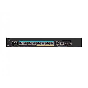 Small Business SG350X-8PMD Gestionado L2/L3 Gigabit Ethernet (10/100/1000) Energía sobre Ethernet (PoE) 1U Negro - Imagen 1