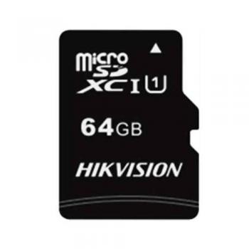 HIKVISION MICROSDHC/64G/CLASS 10 AND UHS-I  / TLC R/W SPEED 92/30MB/S , V30 - Imagen 1