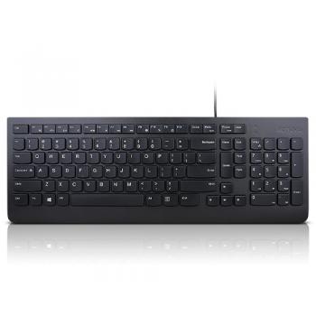 Essential teclado USB QWERTY Español Negro - Imagen 1