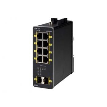 IE-1000-8P2S-LM switch Gestionado Gigabit Ethernet (10/100/1000) Energía sobre Ethernet (PoE) Negro - Imagen 1