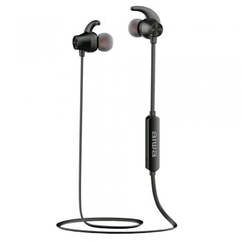 ESTBT-400BK auricular y casco Auriculares Dentro de oído, Banda para cuello Bluetooth Negro - Imagen 1