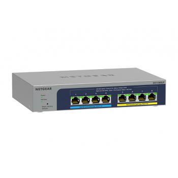 MS108EUP No administrado L2/L3 2.5G Ethernet (100/1000/2500) Energía sobre Ethernet (PoE) Gris - Imagen 1