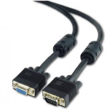 VGA M/F 1.8m cable VGA 1,8 m VGA (D-Sub) Negro - Imagen 1