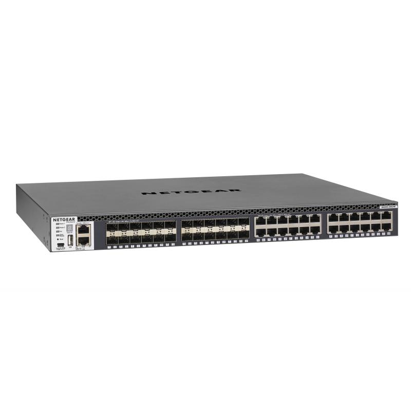 M4300-24X24F Gestionado L2/L3/L4 10G Ethernet (100/1000/10000) 1U Negro - Imagen 1