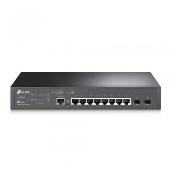 TL-SG3210 switch Gestionado L2 Gigabit Ethernet (10/100/1000) Negro - Imagen 1