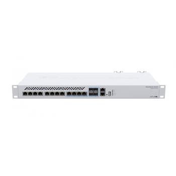 CRS312-4C+8XG-RM switch L3 10G Ethernet (100/1000/10000) 1U Blanco - Imagen 1