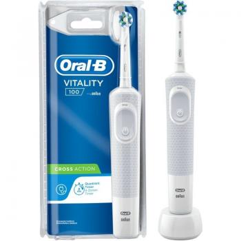 Cepillo Dental Braun Oral-B Vitality 100 Crossaction/ Blanco - Imagen 1