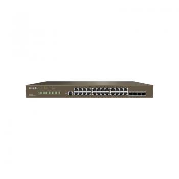 TEG3328F switch Gestionado L2 Gigabit Ethernet (10/100/1000) 1U Marrón - Imagen 1