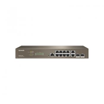 TEG5312F switch Gestionado L3 Gigabit Ethernet (10/100/1000) 1U Marrón - Imagen 1
